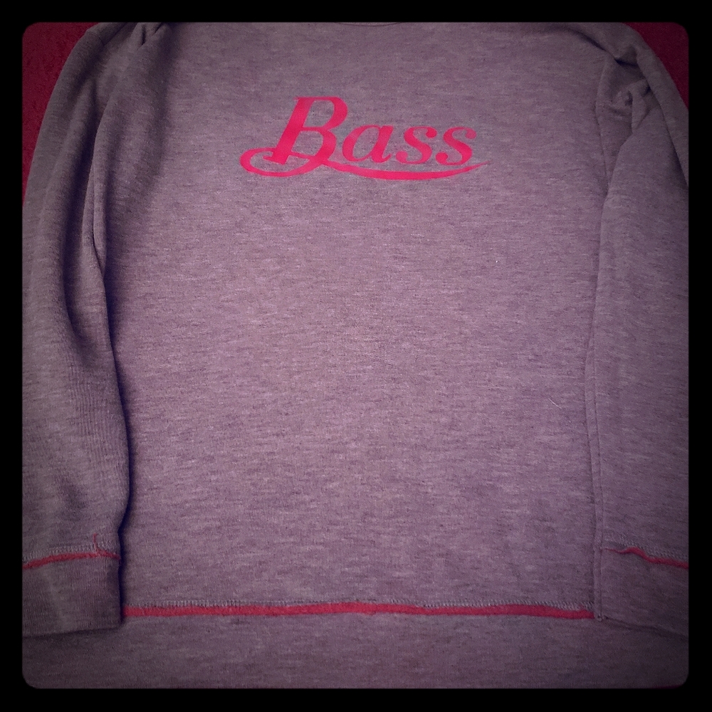 Long sleeve bass sweater